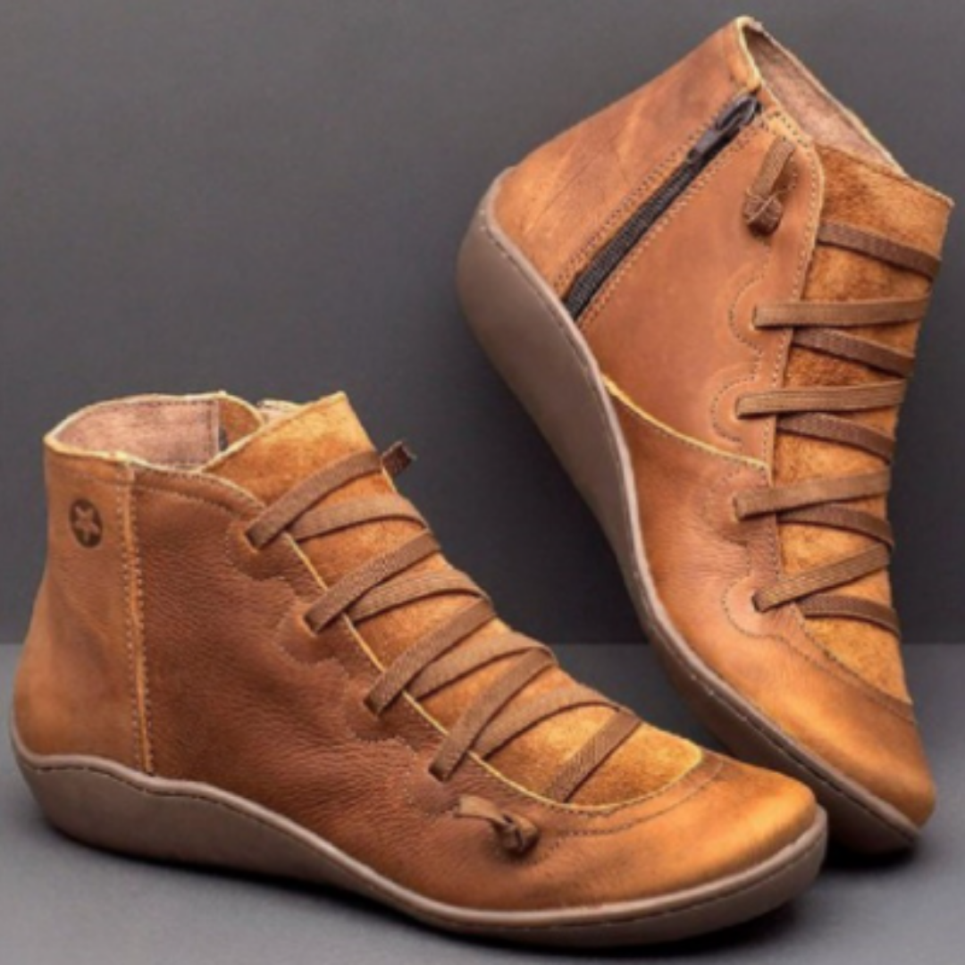 KARIEGA | PREMIUM COMFY LEATHER AUTUMN BOOTS - BEST SELLER SOUTH AFRICA