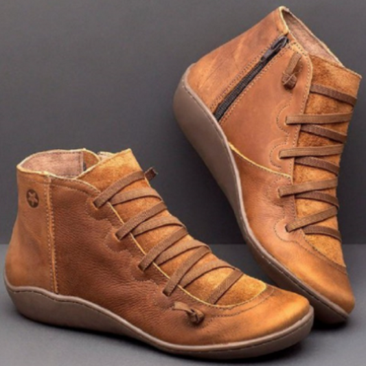 KARIEGA | PREMIUM COMFY LEATHER AUTUMN BOOTS - BEST SELLER SOUTH AFRICA
