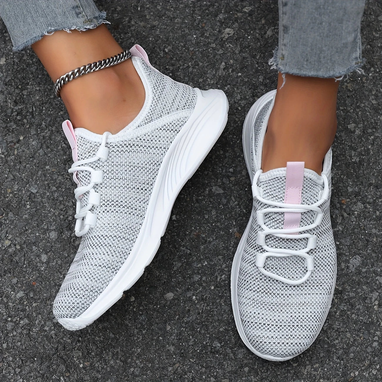 CAPESTEP | WOMEN’S LIGHTWEIGHT MESH RUNNING SNEAKERS