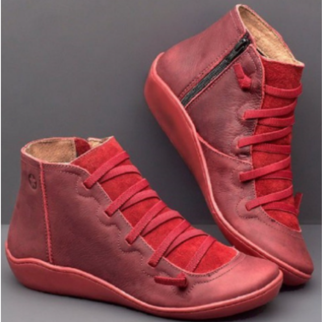 KARIEGA | PREMIUM COMFY LEATHER AUTUMN BOOTS - BEST SELLER SOUTH AFRICA