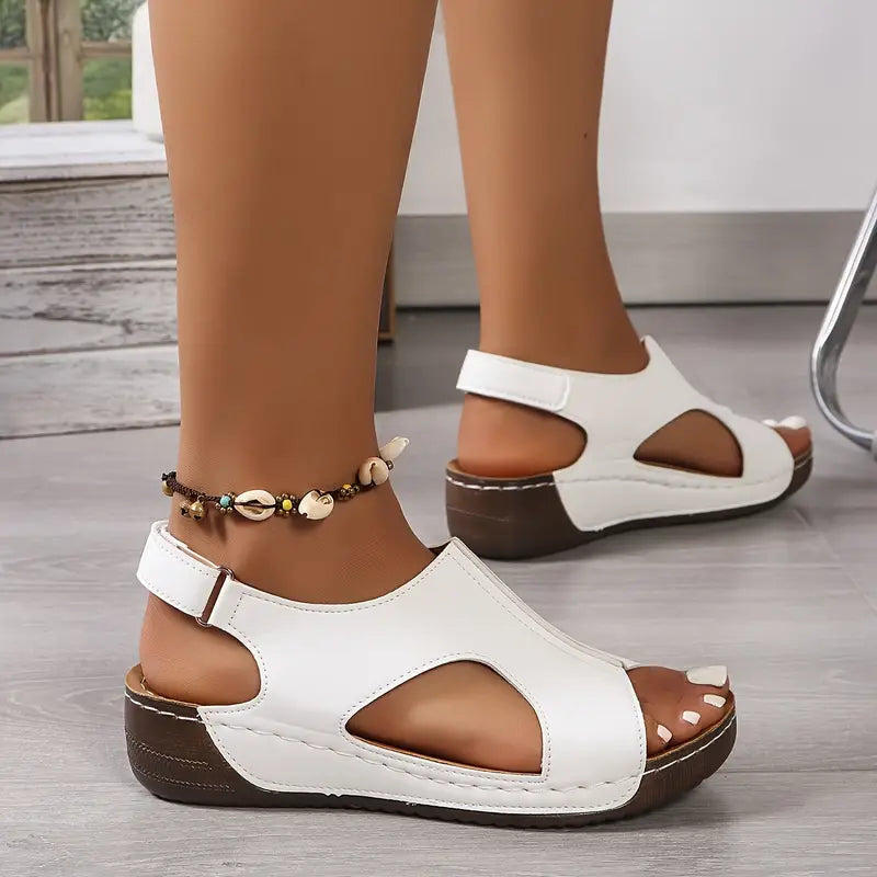 YESTE- RETRO WEDGE SANDALS FOR WOMEN