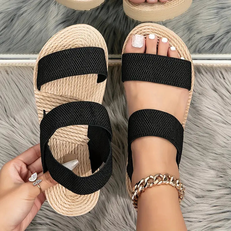 NIJAR- WOMEN’S WEDGE SANDALS WITH ANKLE STRAP