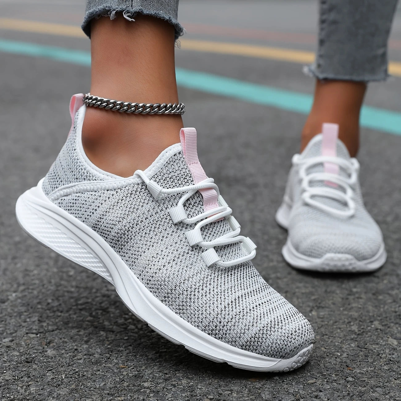 CAPESTEP | WOMEN’S LIGHTWEIGHT MESH RUNNING SNEAKERS