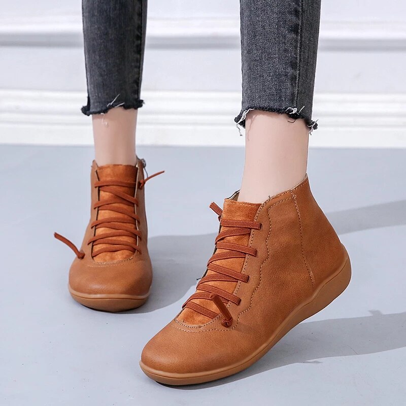 KARIEGA | PREMIUM COMFY LEATHER AUTUMN BOOTS - BEST SELLER SOUTH AFRICA