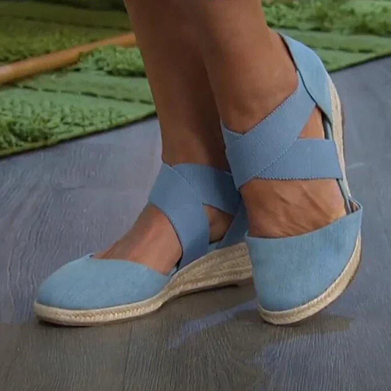 TINA- COMFY WEDGE SANDALS WITH NON-SLIP SOLE