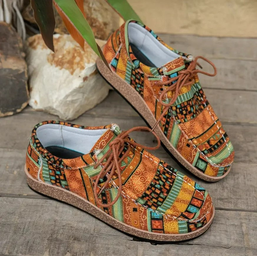TRIBAL CHUNKY SNEAKERS- BOLD STYLE WITH ALL-DAY COMFORT