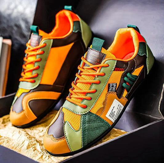 BREATHABLE MEN’S LOW SNEAKERS