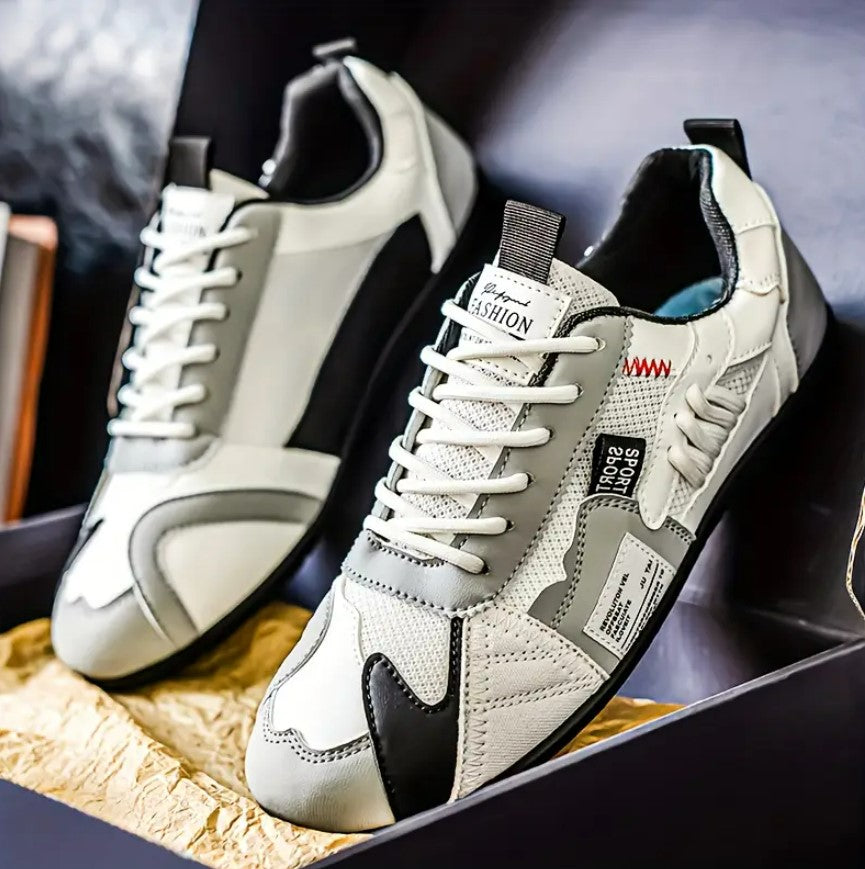 BREATHABLE MEN’S LOW SNEAKERS