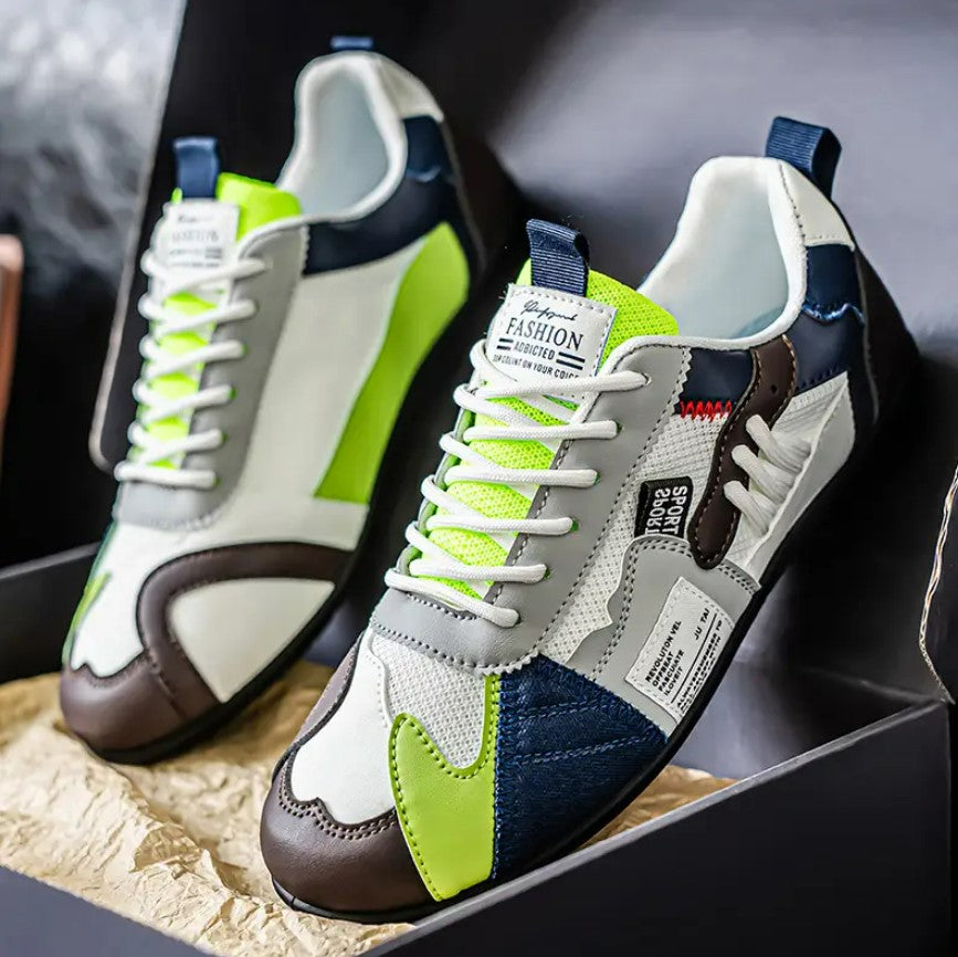 BREATHABLE MEN’S LOW SNEAKERS