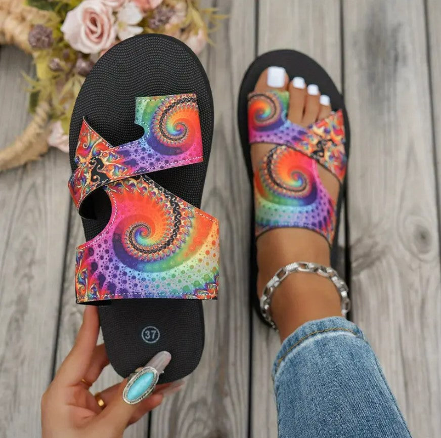 COLOURFUL SUMMER SANDALS