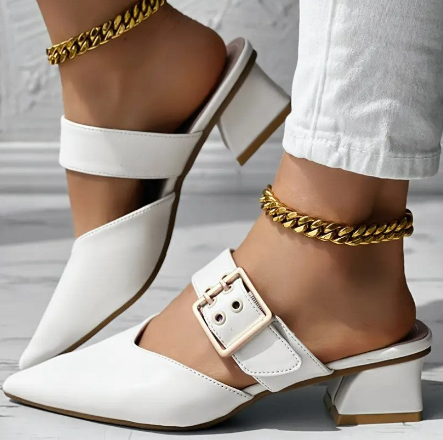 CHIC BLOCK HEELS