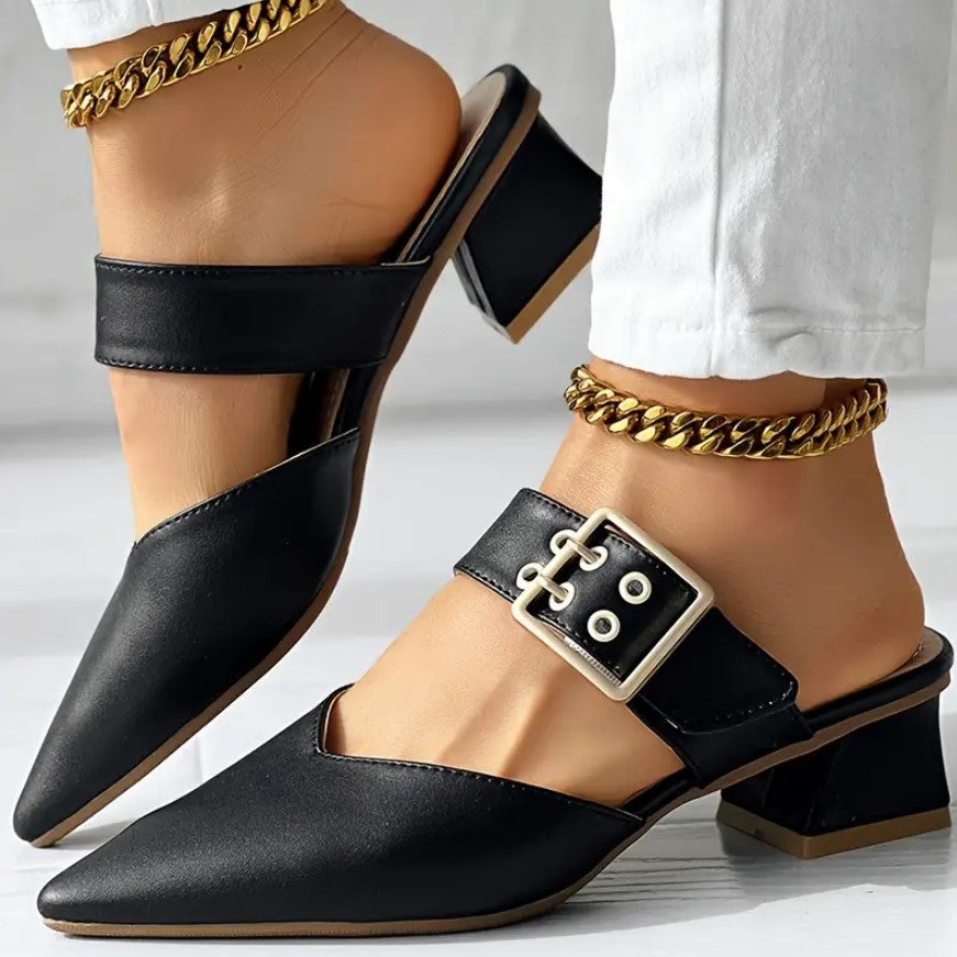CHIC BLOCK HEELS