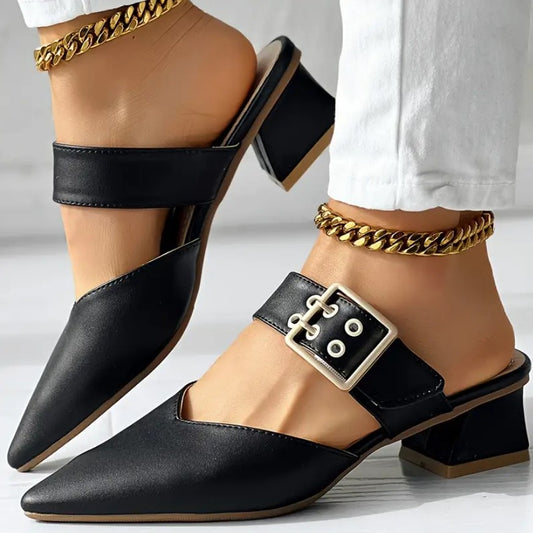 CHIC BLOCK HEELS