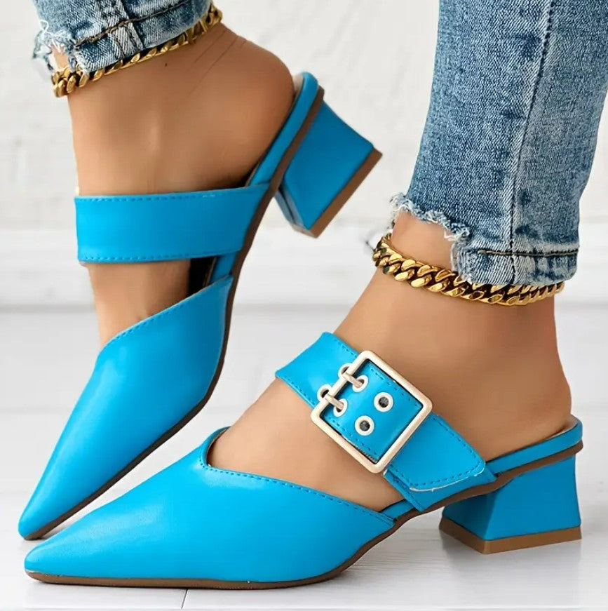 CHIC BLOCK HEELS