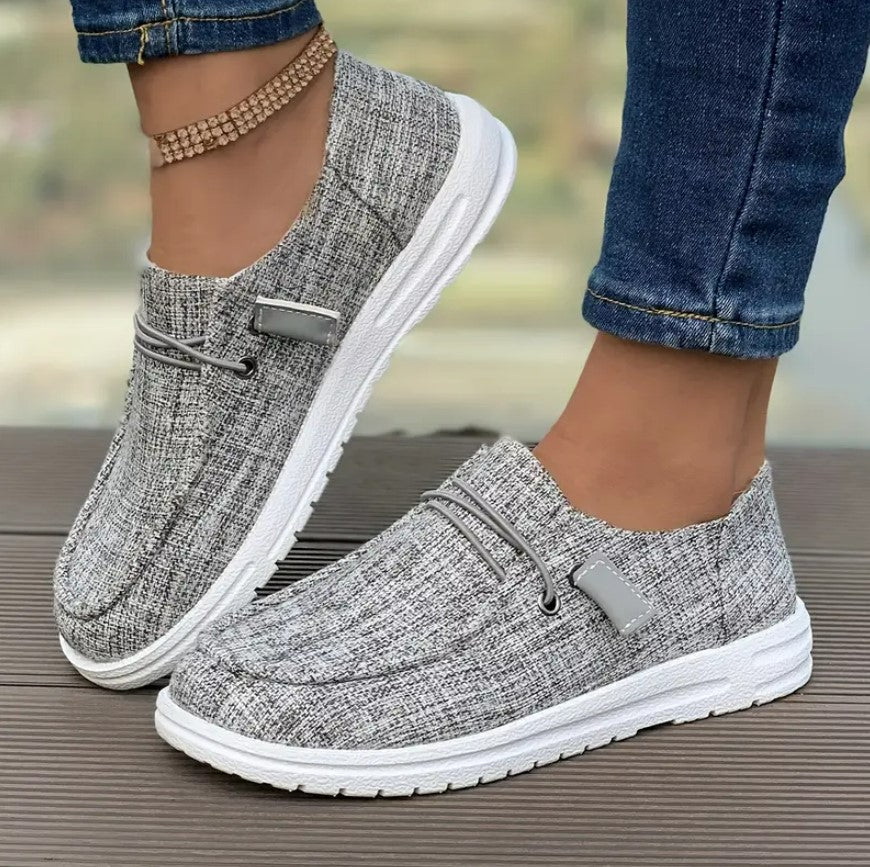 LINDIWE – Breathable knit lace loafers
