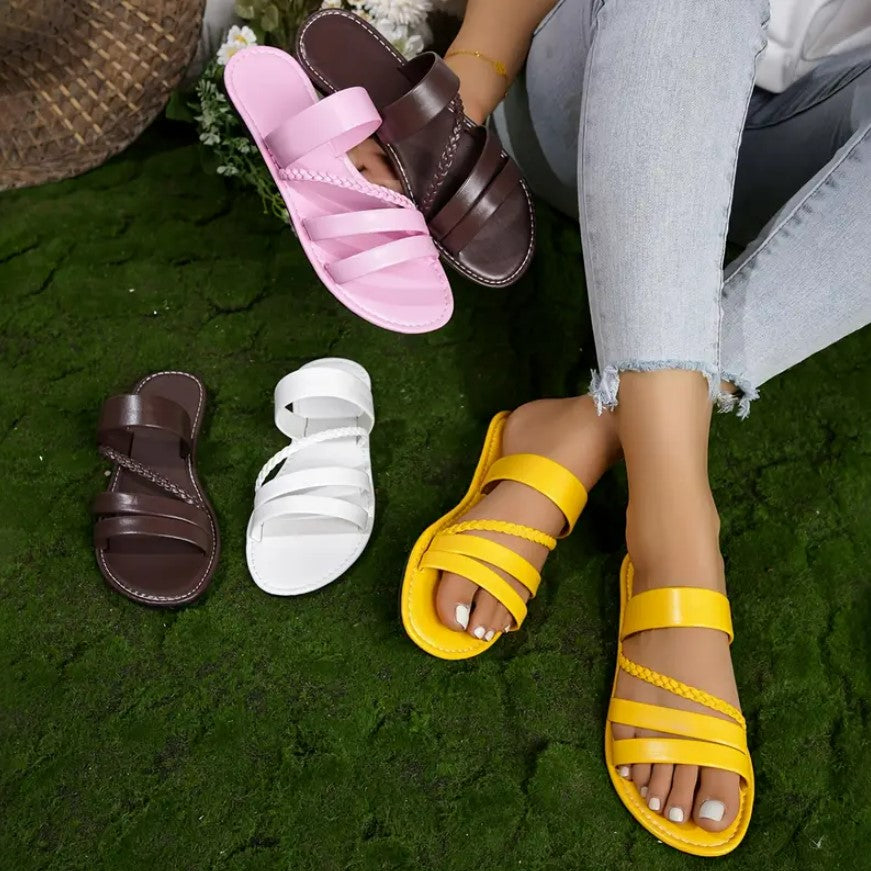 SHANI- Braided flats
