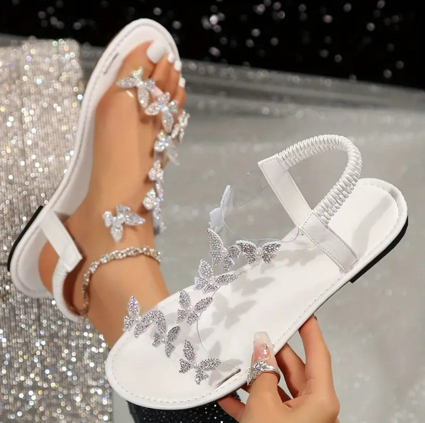 ZINA-  Elegant decorated sandals