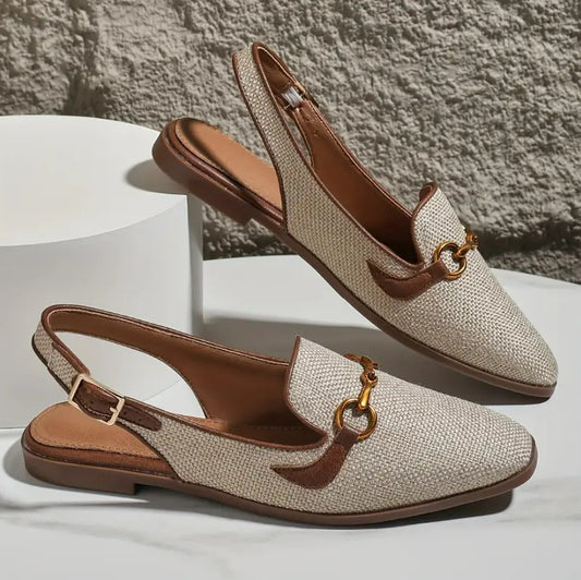 NALEDI- Metallic Strap Sandals