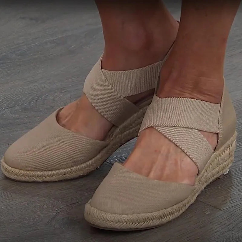 TINA- COMFY WEDGE SANDALS WITH NON-SLIP SOLE