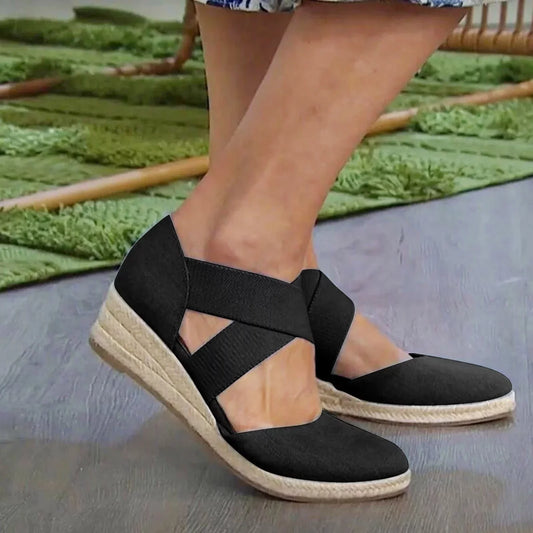 TINA- COMFY WEDGE SANDALS WITH NON-SLIP SOLE